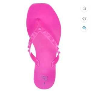 New Glam Time & Tru Jelly Sandals